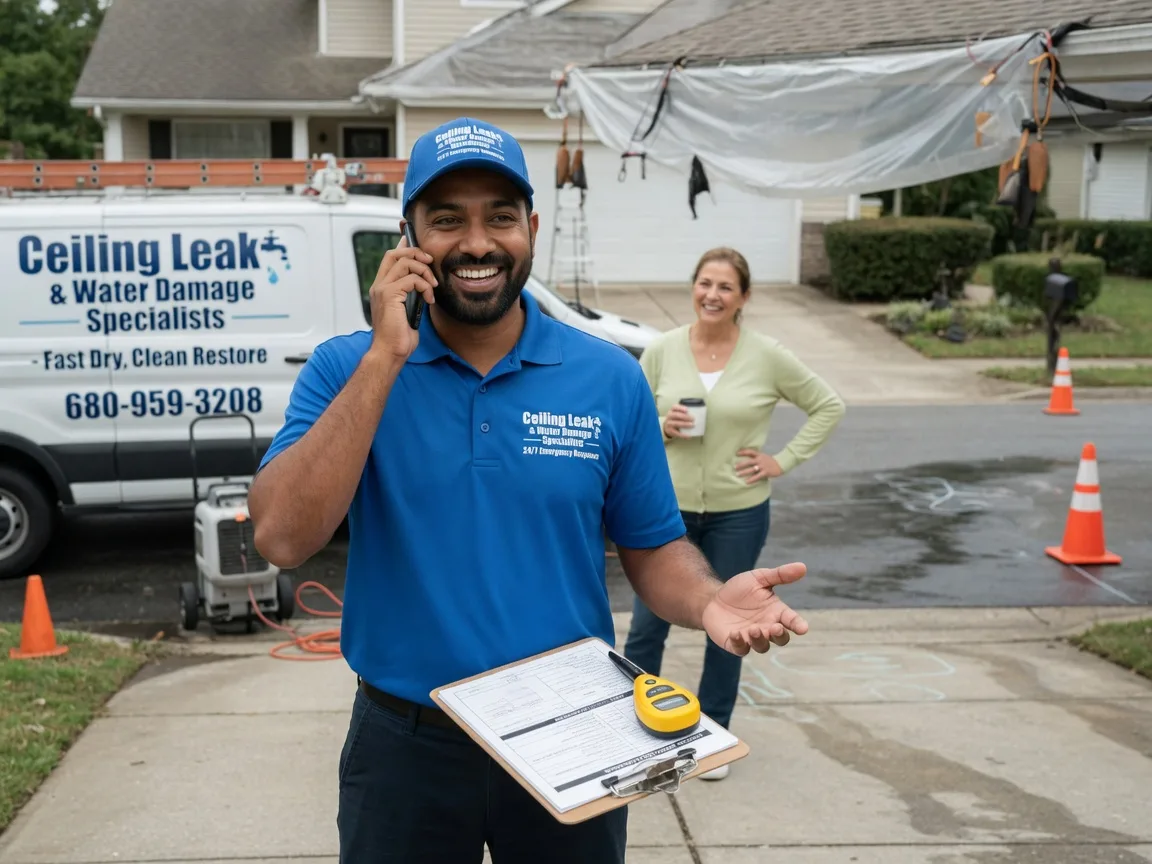 Ceiling Leak Cleanup Scottsmoor, FL FAQs